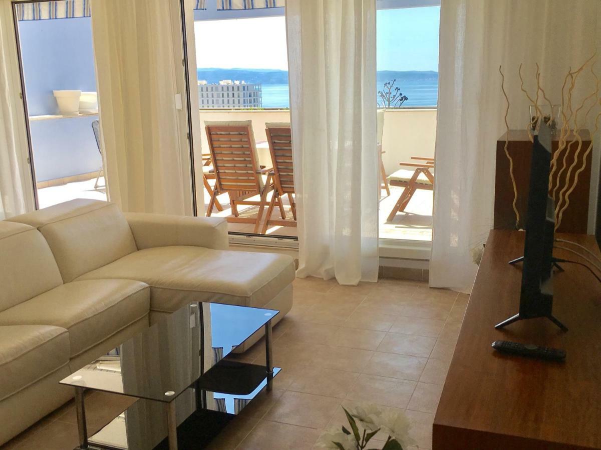 Beach Apartment Lux View Split Bagian luar foto